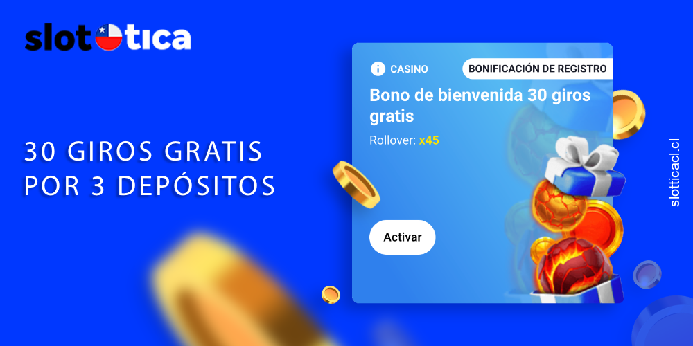 Tiradas gratis en Slottica Casino por tu tercer depósito