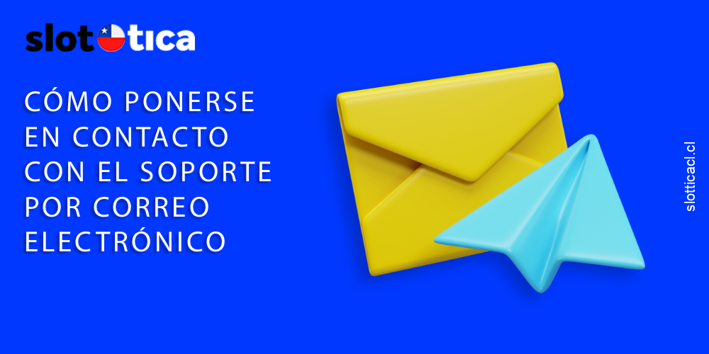 Cómo ponerse en contacto con el servicio de asistencia de Slottica por correo electrónico