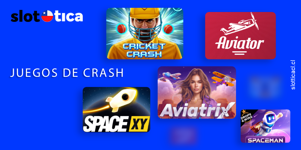 Juegos de Crash en el casino en línea Slottica