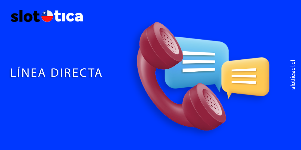 Equipo de asistencia de Slottica por teléfono